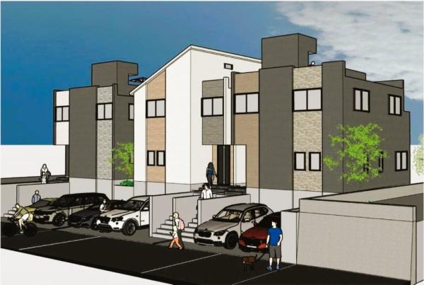 �_�ސ쌧���l�s����P�����̐V�z��ˌ��Ă̌��n�O�ώʐ^