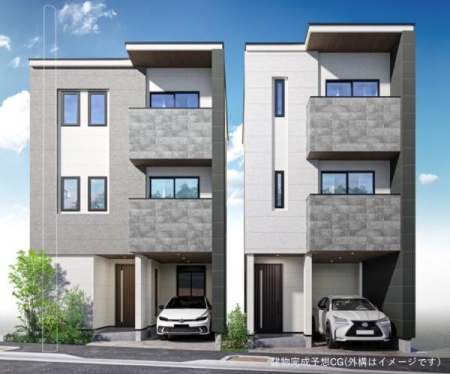 �_�ސ쌧���s�{�O�挢��1���ڂ̐V�z��ˌ��Ă̊����\�z�}(�O��)