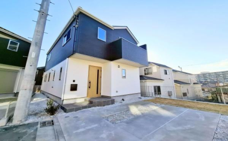 �_�ސ쌧���l�s�˒ˋ挴�h5���ڂ̐V�z��ˌ��Ă̌��n�O�ώʐ^