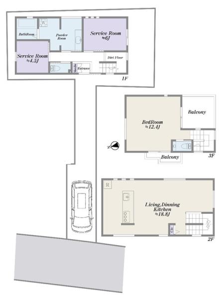 �_�ސ쌧���s������h�͌�1���ڂ̒��È�ˌ��Ẳ摜