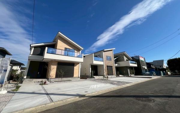 �_�ސ쌧���l�s�s�}�擌�R�c1���ڂ̐V�z��ˌ��Ă̌��n�O�ώʐ^