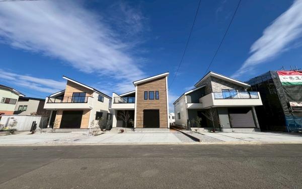 �_�ސ쌧���l�s�s�}�擌�R�c1���ڂ̐V�z��ˌ��Ă̌��n�O�ώʐ^