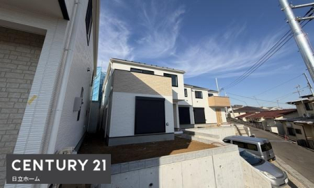 �_�ސ쌧���l�s����l�G����̐V�z��ˌ��Ă̑O�ʓ��H�܂ތ��n�ʐ^