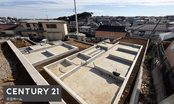 �_�ސ쌧���l�s����l�G����̐V�z��ˌ��Ă̑O�ʓ��H�܂ތ��n�ʐ^