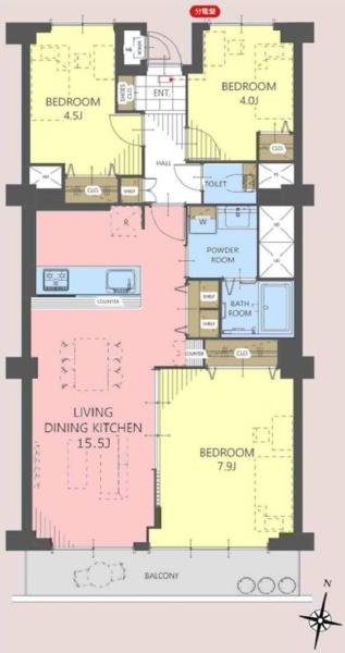 �_�ސ쌧���s�����扁1���ڂ̒��Ã}���V�����̉摜