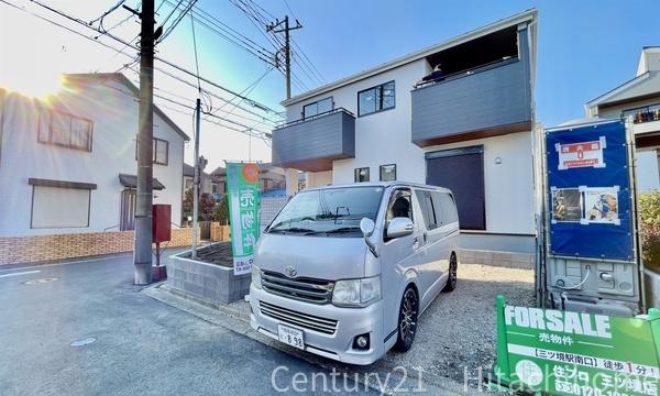 �_�ސ쌧���l�s���J�扺���J3���ڂ̐V�z��ˌ��Ă̑O�ʓ��H�܂ތ��n�ʐ^