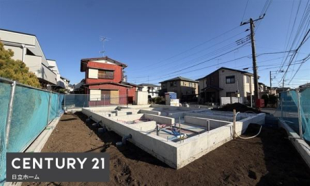 �_�ސ쌧���l�s���J�扺���J3���ڂ̐V�z��ˌ��Ă̑O�ʓ��H�܂ތ��n�ʐ^