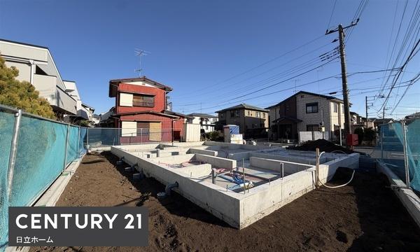 �_�ސ쌧���l�s���J�扺���J3���ڂ̐V�z��ˌ��Ă̑O�ʓ��H�܂ތ��n�ʐ^