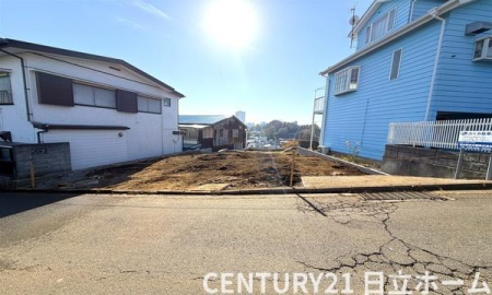 �_�ސ쌧���l�s�_�ސ��_�V�ؑ�̐V�z��ˌ��Ă̑O�ʓ��H�܂ތ��n�ʐ^