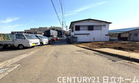 �_�ސ쌧���l�s�_�ސ��_�V�ؑ�̐V�z��ˌ��Ă̑O�ʓ��H�܂ތ��n�ʐ^