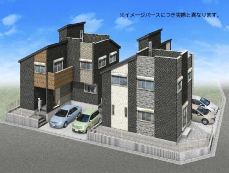 �_�ސ쌧��a�s���ߊԂ̐V�z��ˌ��Ă̊����\�z�}(�O��)