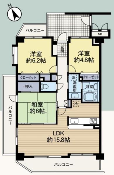 �_�ސ쌧���s������h�͌�6���ڂ̒��Ã}���V�����̉摜