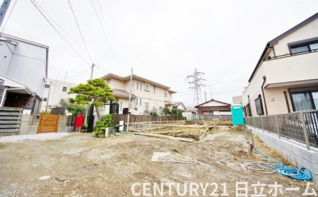 �_�ސ쌧���q�s���{2���ڂ̐V�z��ˌ��Ă̌��n�O�ώʐ^