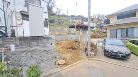 �_�ސ쌧���l�s�_�ސ�攒�������̐V�z��ˌ��Ă̌��n�O�ώʐ^