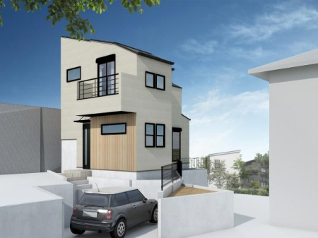 �_�ސ쌧���l�s�_�ސ�攒�������̐V�z��ˌ��Ă̊����\�z�}(�O��)