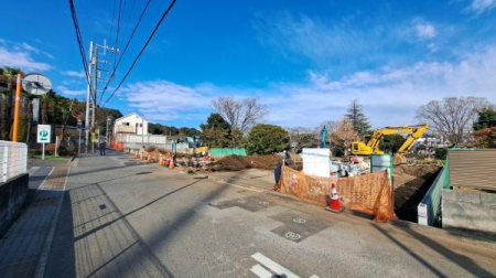 �_�ސ쌧���l�s����㔒�����̓y�n�̌��n�O�ώʐ^