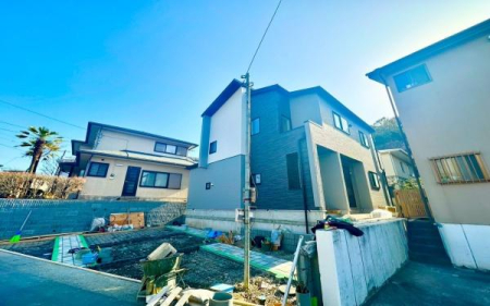 �_�ސ쌧���q�s�����5���ڂ̐V�z��ˌ��Ă̌��n�O�ώʐ^