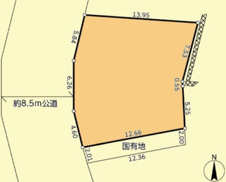 �_�ސ쌧���l�s�˒ˋ拂��6���ڂ̓y�n�̉摜