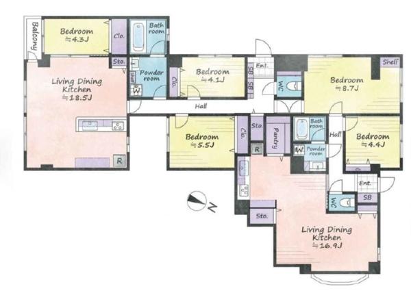 �_�ސ쌧���l�s���Z�c��1���ڂ̒��Ã}���V�����̉摜