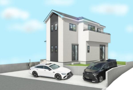 �_�ސ쌧���l�s����s�򒬂̐V�z��ˌ��Ă̊����\�z�}(�O��)