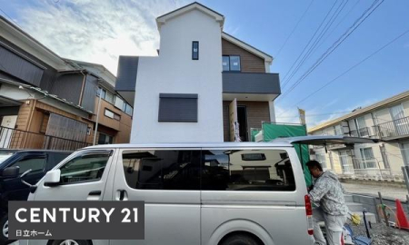 �_�ސ쌧���l�s���J�戢�v�a��2���ڂ̐V�z��ˌ��Ă̑O�ʓ��H�܂ތ��n�ʐ^