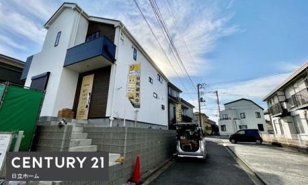 �_�ސ쌧���l�s���J�戢�v�a��2���ڂ̐V�z��ˌ��Ă̑O�ʓ��H�܂ތ��n�ʐ^