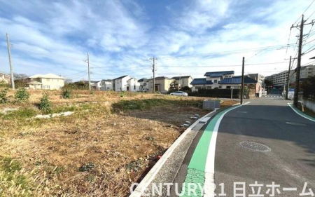 �_�ސ쌧���l�s�t��������u��2���ڂ̓y�n�̑O�ʓ��H�܂ތ��n�ʐ^