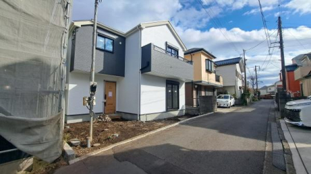 �_�ސ쌧���l�s�ۓy�P�J��쓇���̐V�z��ˌ��Ă̑O�ʓ��H�܂ތ��n�ʐ^