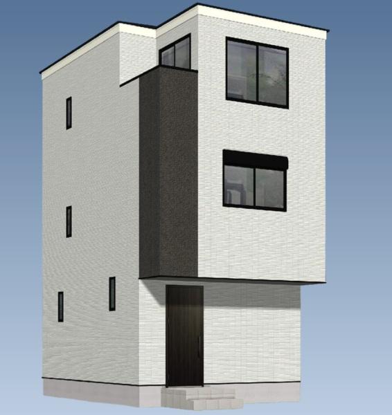 �_�ސ쌧���s������{1���ڂ̐V�z��ˌ��Ă̊����\�z�}(�O��)