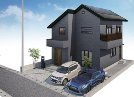 �_�ސ쌧���s�����扤�T����5���ڂ̐V�z��ˌ��Ă̊����\�z�}(�O��)