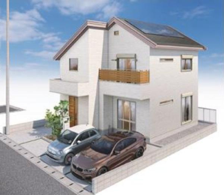 �_�ސ쌧���s�����扤�T����5���ڂ̐V�z��ˌ��Ă̊����\�z�}(�O��)