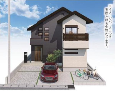 �_�ސ쌧���s�����扤�T����5���ڂ̐V�z��ˌ��Ă̊����\�z�}(�O��)