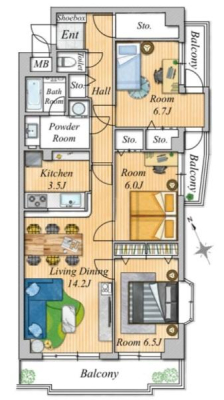 �_�ސ쌧���s�{�O�挢��2���ڂ̒��Ã}���V�����̉摜