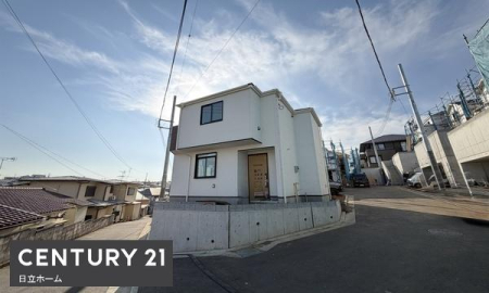 �_�ސ쌧���l�s����l�G����̐V�z��ˌ��Ă̑O�ʓ��H�܂ތ��n�ʐ^