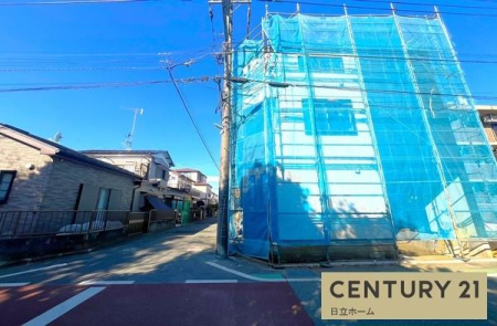 �_�ސ쌧��a�s��a�c�̐V�z��ˌ��Ă̑O�ʓ��H�܂ތ��n�ʐ^