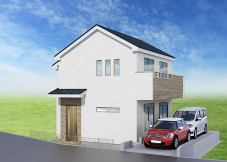 �_�ސ쌧���l�s�t���꒬�̐V�z��ˌ��Ă̊����\�z�}(�O��)