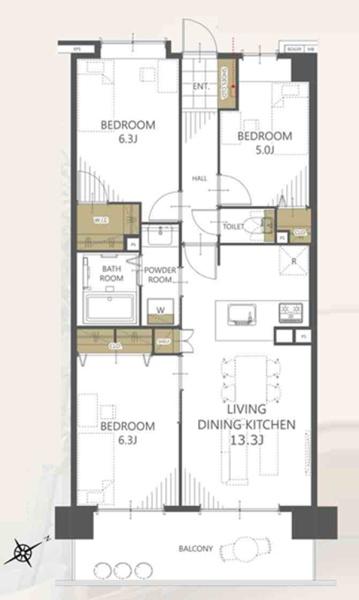 �_�ސ쌧���l�s�ۓy�P�J���꒬�̒��Ã}���V�����̉摜