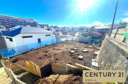 �_�ސ쌧���l�s�ߌ���n��5���ڂ̐V�z��ˌ��Ă̌��n�O�ώʐ^