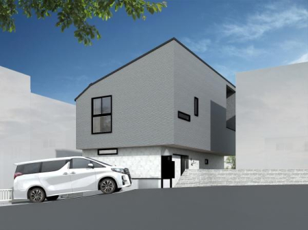 �_�ސ쌧���l�s�΋��R3���ڂ̐V�z��ˌ��Ă̊����\�z�}(�O��)