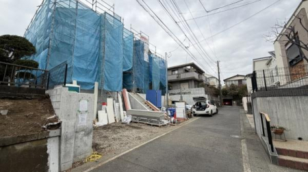 �_�ސ쌧���l�s���擌��]���u�̐V�z��ˌ��Ă̌��n�O�ώʐ^