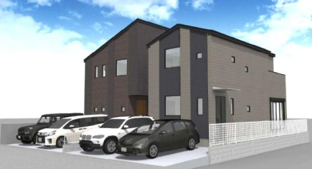 �_�ސ쌧���l�s�����\����ʂ̐V�z��ˌ��Ă̊����\�z�}(�O��)