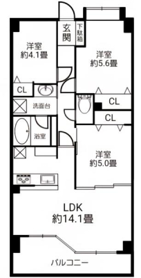 �_�ސ쌧���l�s�ߌ���k����1���ڂ̒��Ã}���V�����̉摜