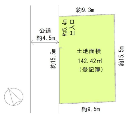 �_�ސ쌧���l�s���攒��6���ڂ̓y�n�̉摜