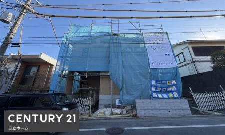 �_�ސ쌧���l�s��q��m����6���ڂ̐V�z��ˌ��Ă̑O�ʓ��H�܂ތ��n�ʐ^