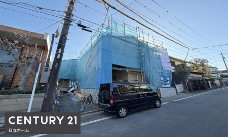 �_�ސ쌧���l�s��q��m����6���ڂ̐V�z��ˌ��Ă̑O�ʓ��H�܂ތ��n�ʐ^