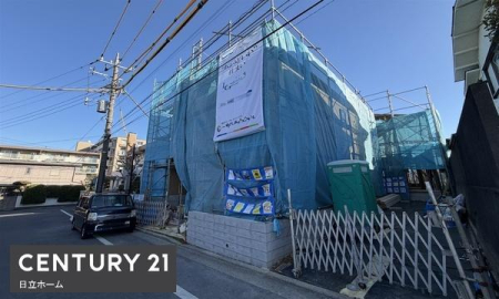 �_�ސ쌧���l�s��q��m����6���ڂ̐V�z��ˌ��Ă̑O�ʓ��H�܂ތ��n�ʐ^