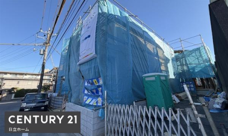 �_�ސ쌧���l�s��q��m����6���ڂ̐V�z��ˌ��Ă̑O�ʓ��H�܂ތ��n�ʐ^