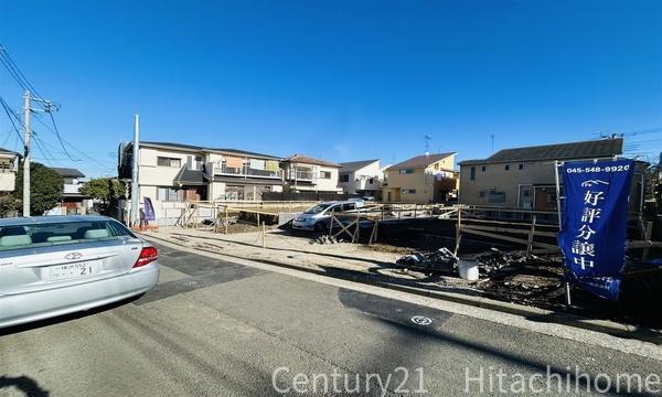 �_�ސ쌧���l�s�ۓy�P�J��쓇���̐V�z��ˌ��Ă̑O�ʓ��H�܂ތ��n�ʐ^