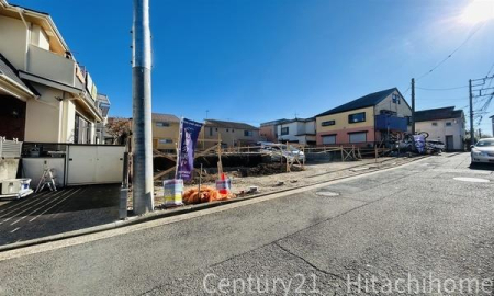 �_�ސ쌧���l�s�ۓy�P�J��쓇���̐V�z��ˌ��Ă̑O�ʓ��H�܂ތ��n�ʐ^