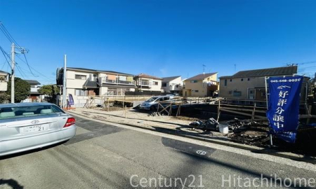 �_�ސ쌧���l�s�ۓy�P�J��쓇���̐V�z��ˌ��Ă̑O�ʓ��H�܂ތ��n�ʐ^